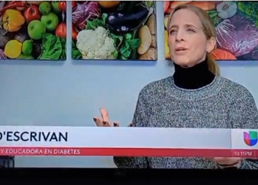 Our CNS Dietitian sharing some Holiday Tips with our friends at Entavision!